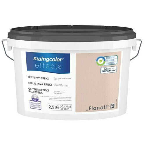 SWINGCOLOR Notranja barva z učinkom ble&amp;scaron;čic Swingcolor (odtenek: flanell, 2,5 l) Slike