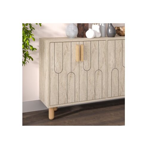 Hanah home Konzola Vincent, 120x73,6x29,6 cm, Pesak Slike