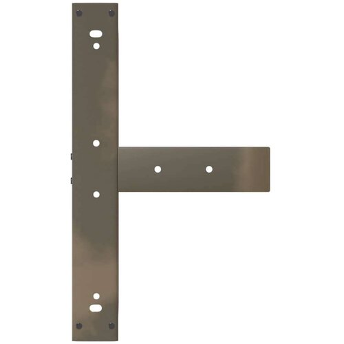  Noge barski stol T-oblika 2 kom 60x35x(90-91) cm čelik Slike