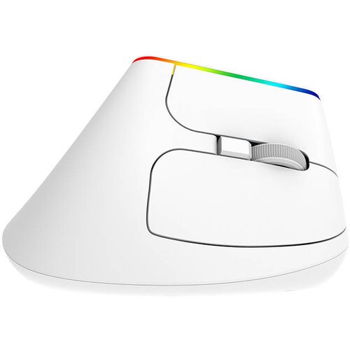  Ergonomska vertikalna brezžična mi&amp;scaron;ka rgb 1600DPI Slike