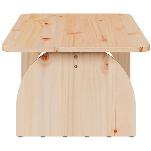  Kava Stol Prirodna 80 x 50 x 31 cm Masivna borovina Slike