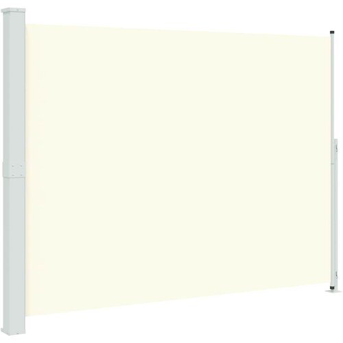  Uvlačiva bočna tenda za terasu 220 x 300 cm krem Slike