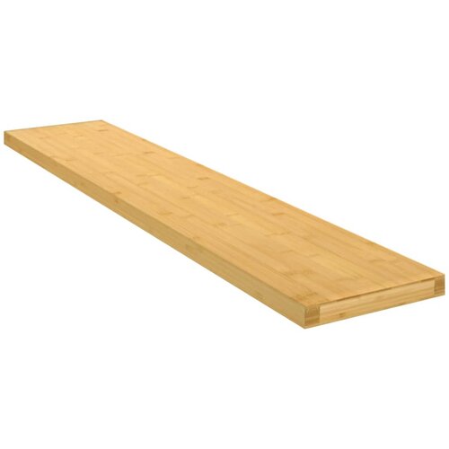VidaXL Zidna polica 100 x 20 x 4 cm od bambusa Slike
