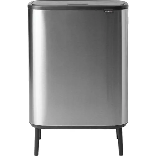 Brabantia Bo Touch Bin Hi 2 x 30 L - Matt Steel Fingerprint Proof