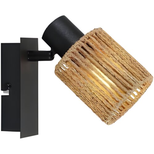 Toolight Zidni svijećnjak APP1823-1W NATURE BLACK Slike
