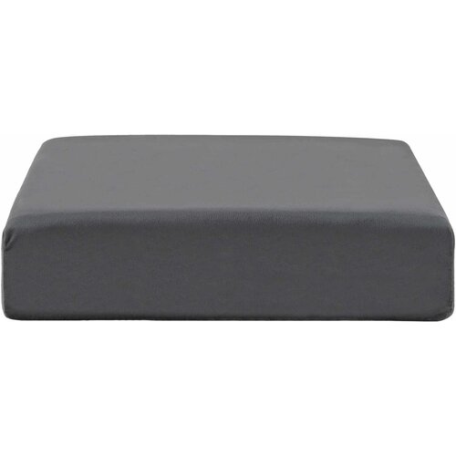  Jastuk za sjedalo 40 x 40 x 10 cm PU pjena Siva Slike