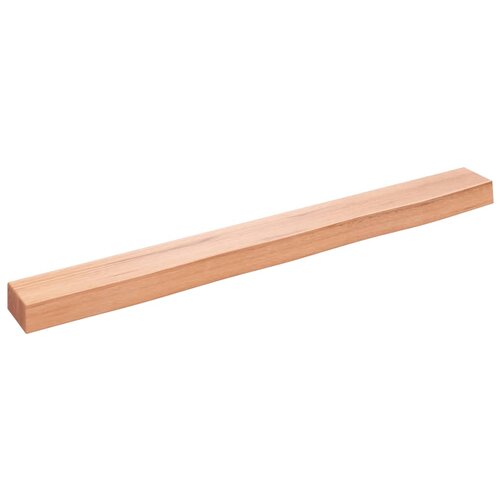 Maison Chic Stenska polica - Viseča Polica svetlo rjava 100x60x6 cm trdna hrastovina, (21784717) Slike