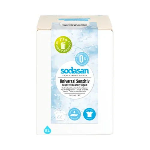 sodasan Tekoči detergent za pranje perila - Sensitiv - 5 l