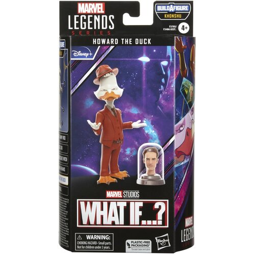 Hasbro marvel legends series mcu disney plus howard the duck akcijska figura, 2 dodatka in 1 del za sestavljanje figure, (20838904) Cene