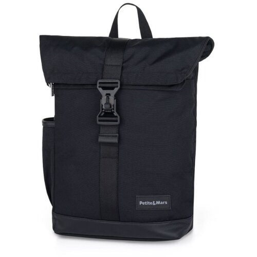 Petite&amp;amp;Mars ruksak za pelene JACKOB, Apsolute Black Slike