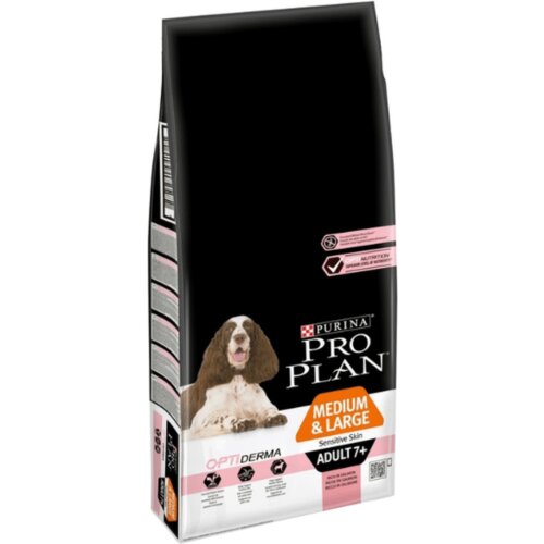 Purina Pro Plan Medium & Large Adult 7+ Sensitive Skin - 14 kg Cijene