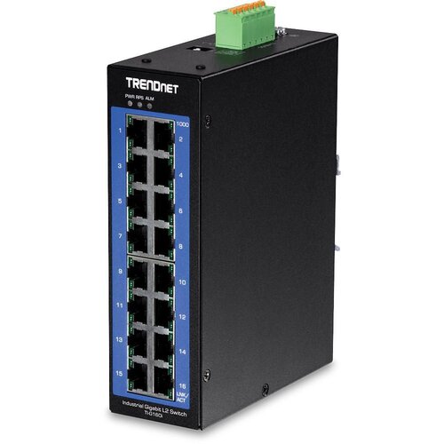  Trendnet TI-G160i Managed L2 Gigabit Ethernet (10 /100 /1000) Black Slike