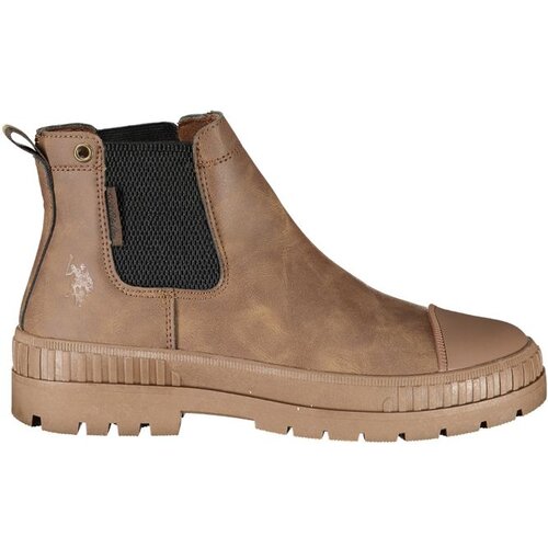 U.S. Polo Assn. ženske gležnjače LEGEND004WGU1 s elastičnim umetcima smeđe Slike