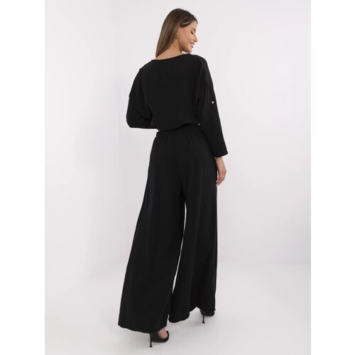 Italy Moda Trousers-MI-SP-2563.84-black Slike