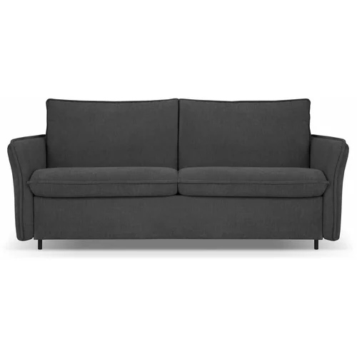 Micadoni Home Tamno siva sklopiva sofa 166 cm Dalida –