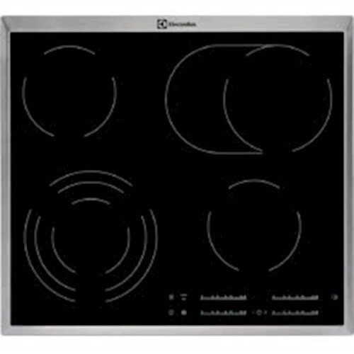 Electrolux Vgradna plo&scaron;ča EHF46547XK steklokeramika + inoks rob Cene