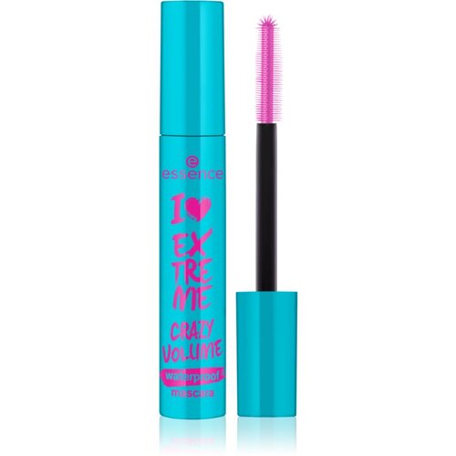 Essence I LOVE EXTREME CRAZY VOLUME vodoodporna maskara za volumen odtenek Black 12 ml Cene