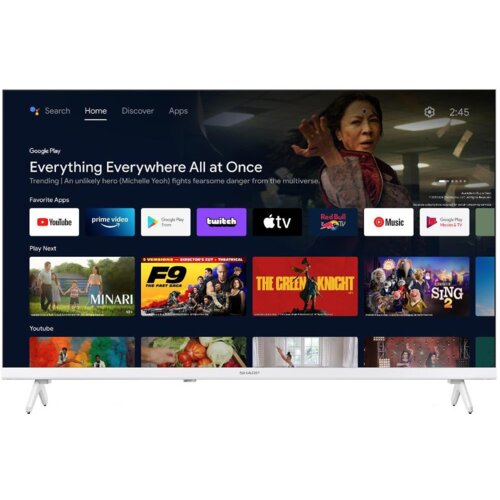 Sharp 32" HD Ready Android TV 81,3 cm (32") Pametni televizor Wi-Fi Bijelo Cijene