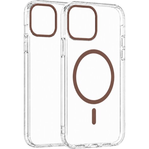  apple transparent color ring magsafe maska za iphone 16 pro max &ndash; zlatna Cene