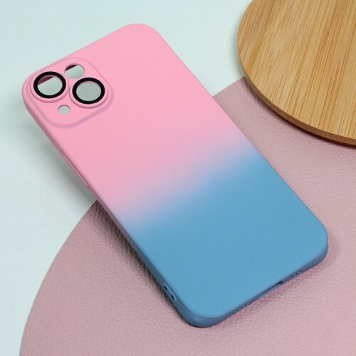 Teracell maska za iPhone 14 6.1 Rainbow Spring roze-plava Slike