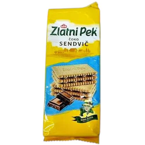 ZLATNI PEK Keks sendvič Bambi čokolada 36,6g Slike