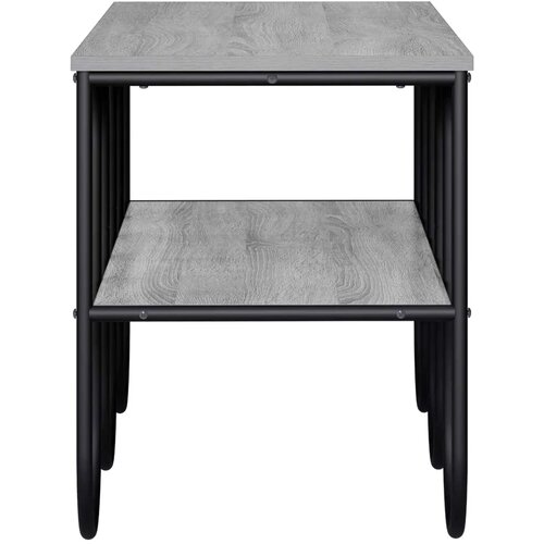 TV stalak 100 x 40 x 50 cm Siva Sonoma Konstruirano drvo - Siva Sonoma 100 x 40 x 50 cm Slike