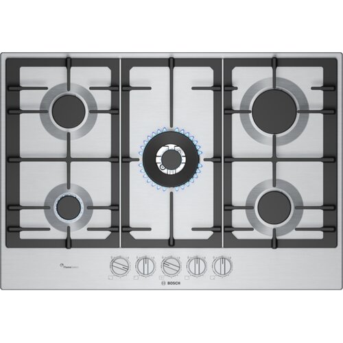 Bosch Serie 6 PCQ7A5I90 hob Stainless steel Built-in 75 cm Gas 5 zone(s) Slike