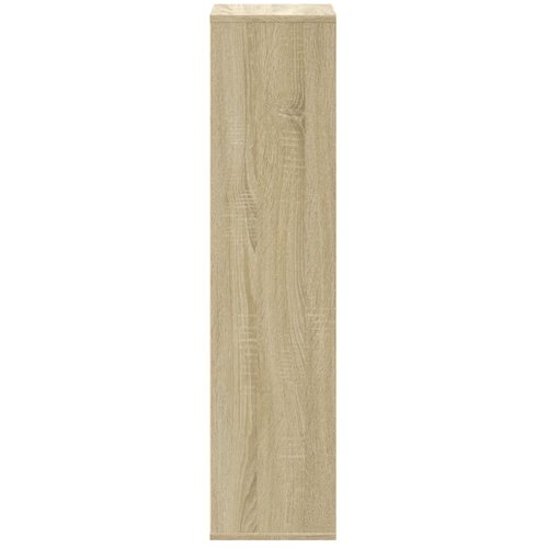  Regal za knjige boja hrasta 50x25x105 cm od konstruiranog drva Slike