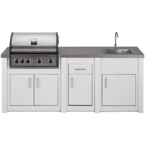 Grandpro Letna kuhinja 294 ALU Series - Bela + Pro Elite [SWPE3SDD00] Cene
