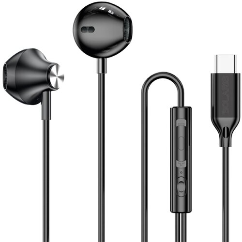 Oem Bolaris, Polovične slu&scaron;alke za u&scaron;esa USB-C z daljinskim upravljalnikom Model Jupiter, Črna, (5000231576) Cene