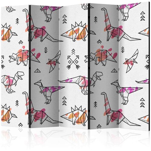  Paravan u 5 dijelova - Origami Dinosaurs II [Room Dividers] 225x172 Cijene