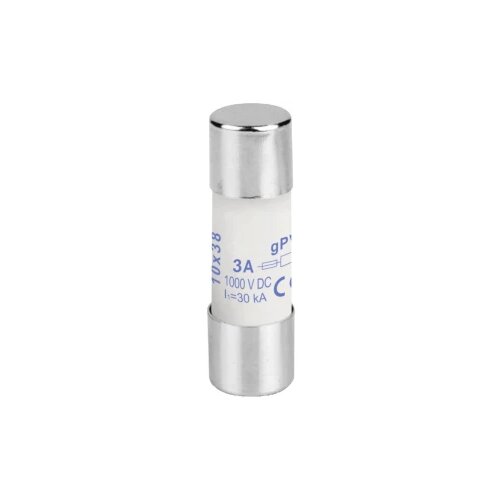 Weidm&amp;uuml;ller FUSE 10X38 3A 1000 VDC GPV finožični osigurač (&amp;Oslash; x D) 10.3 mm x 38 mm 3 A 1000 V/DC Sadržaj 10 St. Slike