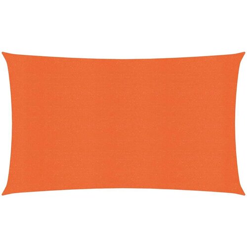 Jedro za za&amp;scaron;titu sunca 160 g/m&amp;sup2; pravokutno narančasto 4x7m HDPE Slike