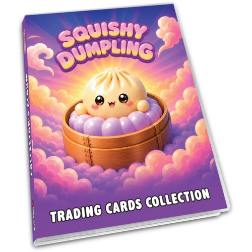 Squishy Dumplings Dumpling album za sličice + 1 kesica Cene