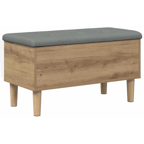  Klupa za odlaganje s jastučićem Hrast artisan 82 x 42 x 46 cm - Hrast artisan 82 x 42 x 46 cm Cijene