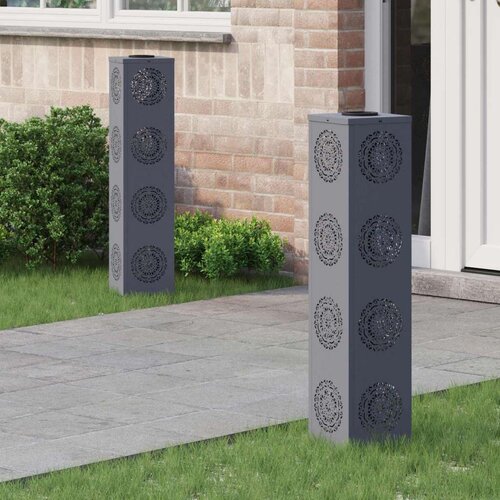  Solarna LED svjetlost za stazu 2 pcs Antracit Cijene