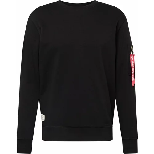 Alpha Industries Sweater majica plava / crvena / crna / bijela