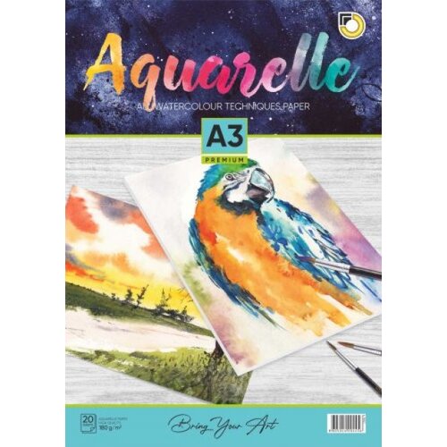 Aquarelle blok a3/20l 180gr 74021 ( 74021 ) Cene