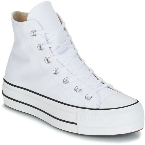 Converse Visoke superge CHUCK TAYLOR ALL STAR LIFT CANVAS HI Bela Slike