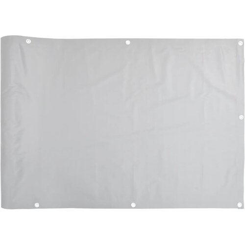 vidaXL Balkonsko platno za zasebnost sivo 500x75 cm PVC, (21416557) Cene