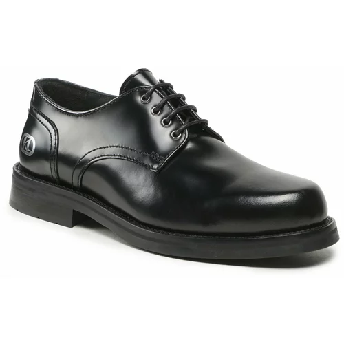 Karl Lagerfeld Nizki čevlji KL11423 Black Lthr