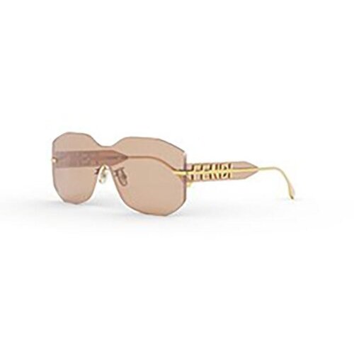 Fendi graphy Rose Geometric Sunglasses L (99) Zlata/Oranžna Slike