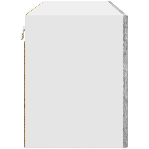 VidaXL zidni kuhinjski ormarić s policom siva sonoma 80 x 31 x 40 cm Slike