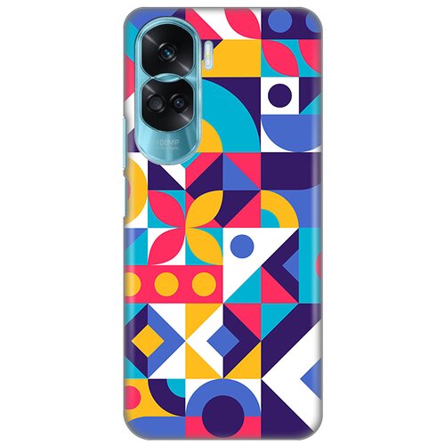  Torbica silikonska print skin za honor 90 lite colorful mosaic Cene