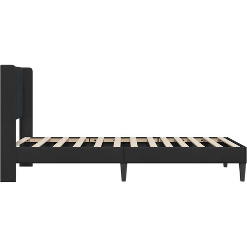  Okvir za krevet s uzglavljem Crna 90 x 200 cm Bar&amp;scaron;un - Crna 90 x 200 cm Slike