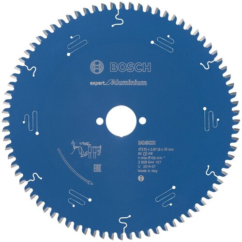 Bosch List kružne testere Expert for Aluminium 235 x 30 x 2,6 mm, 80 2608644107, 235 x 30 x 2,6 mm, 80 Slike