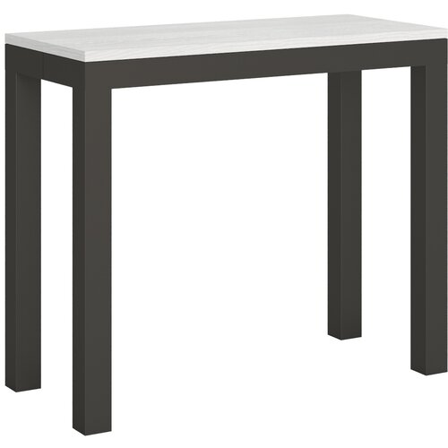 Ityhome 90 x 77 konzolna miza bela, (20847747) Cene