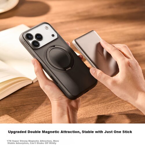  Torras Maska za mobilni telefon iPhone 17 Pro, Crna Slike