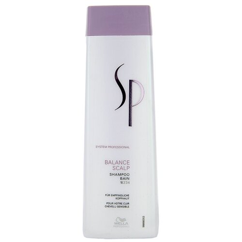 Wella Professionals SP Balance Scalp &amp;scaron;ampon za občutljivo lasi&amp;scaron;če 250 ml Slike