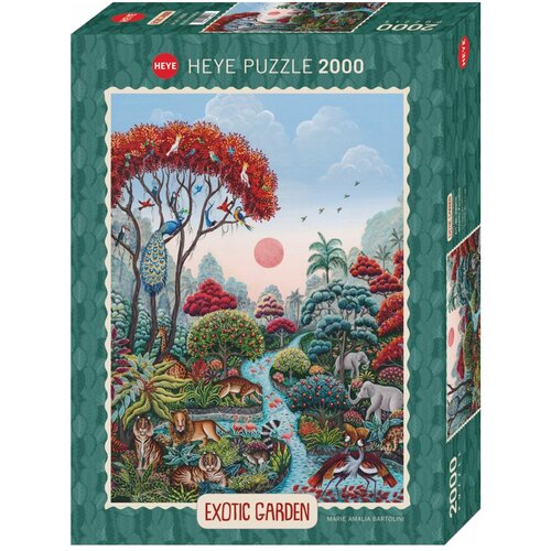 Heye puzzle Exotic Garden Wildlife Paradise 2000 delova 29958 Cene